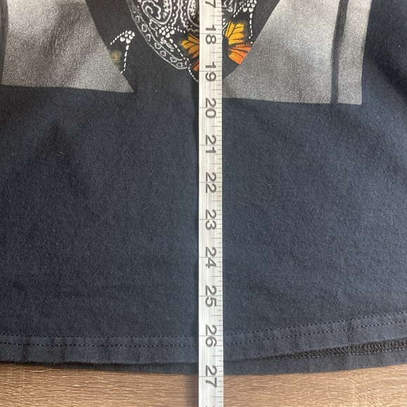 Gildan EUC Medium Black Marilyn Monroe Gangster T Shirt - Picture 6 of 7